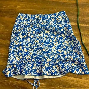 SHEIN floral skirt
